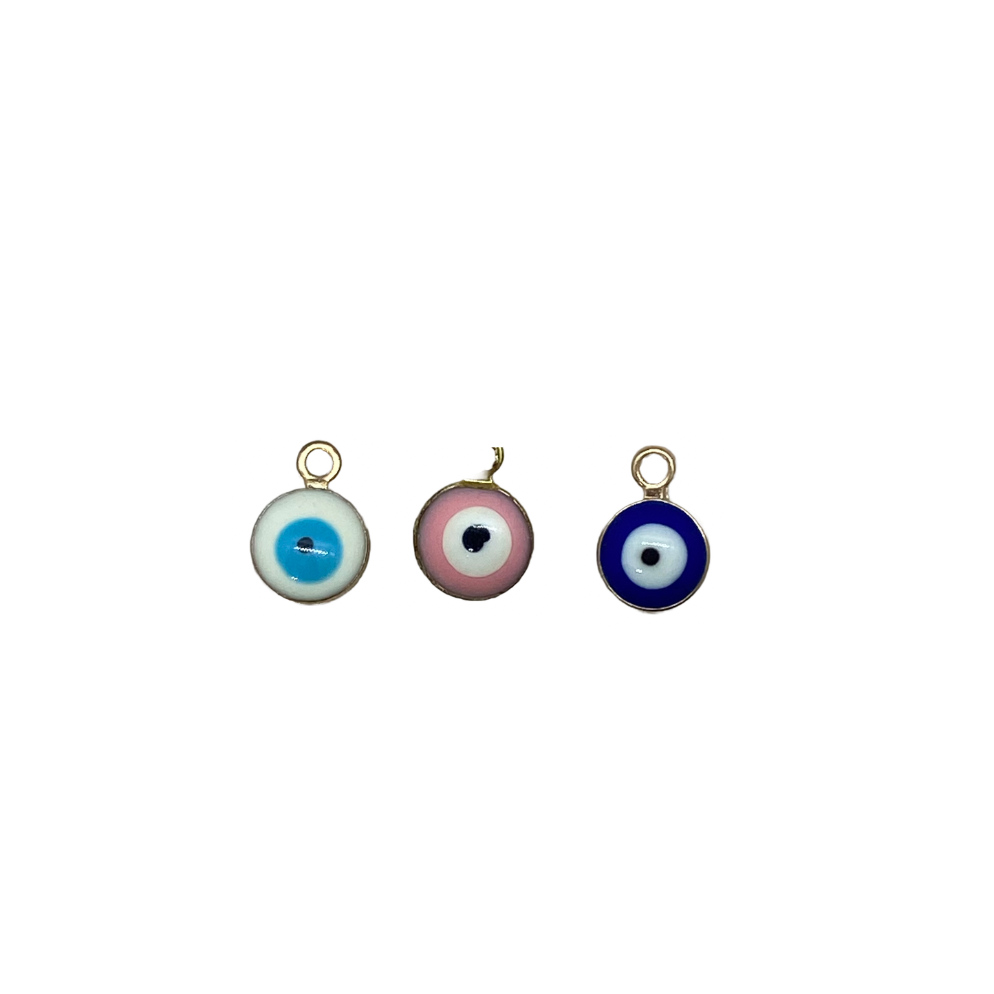 MINI EVIL EYE CHARM GOLD