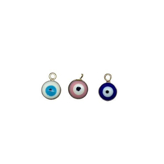 MINI EVIL EYE CHARM GOLD