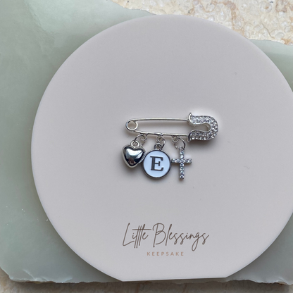 DIAMANTÉ CROSS CHARM