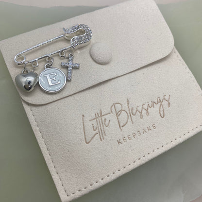 DIAMANTÉ CROSS CHARM