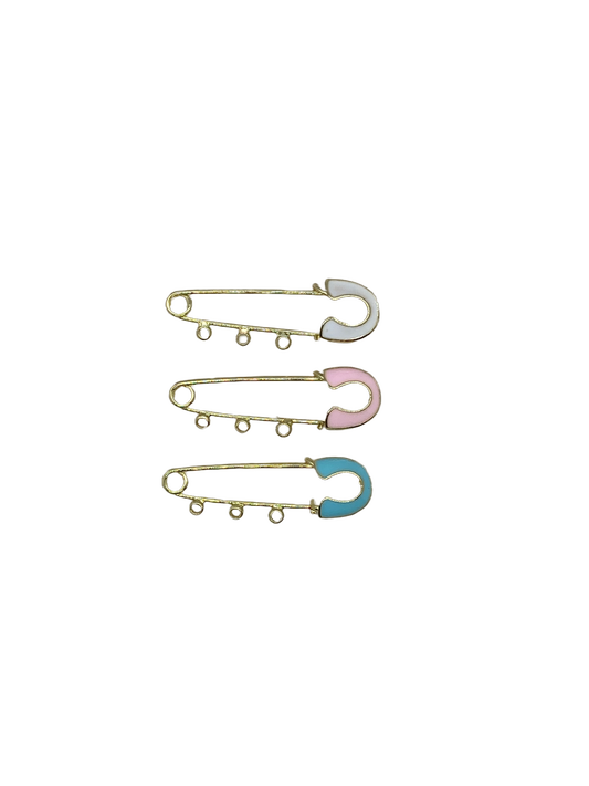 GOLD ENAMEL PIN
