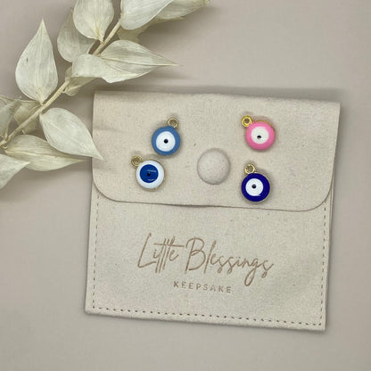 EVIL EYE CHARM GOLD