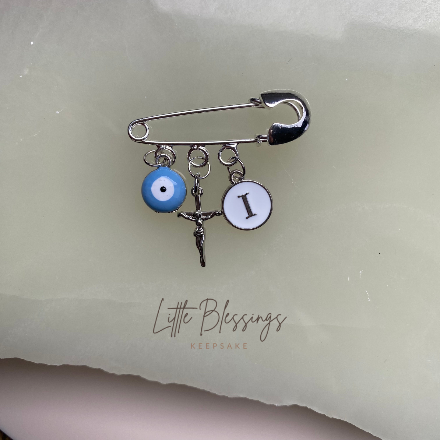 EVIL EYE CHARM SILVER