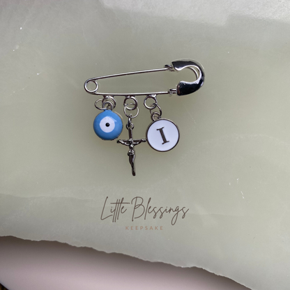 EVIL EYE CHARM SILVER