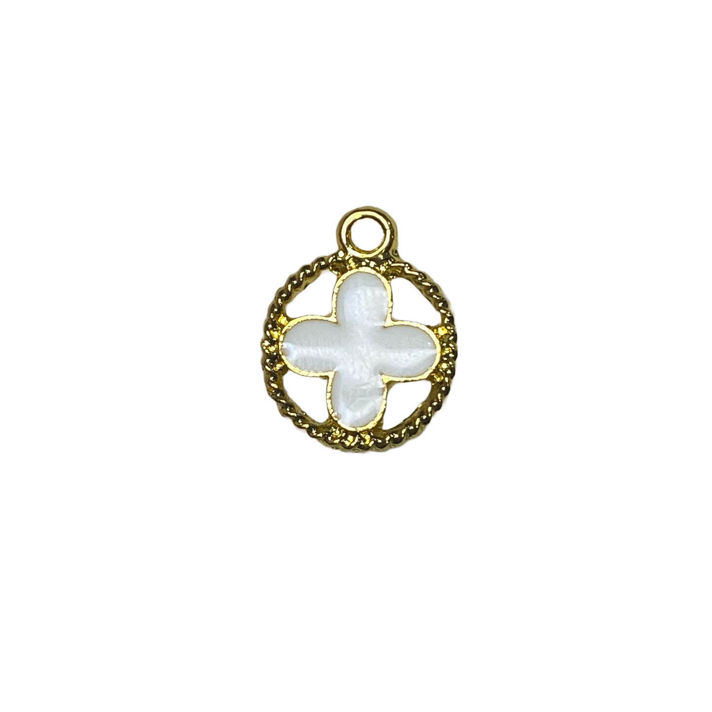 GOLD CLOVER CHARM