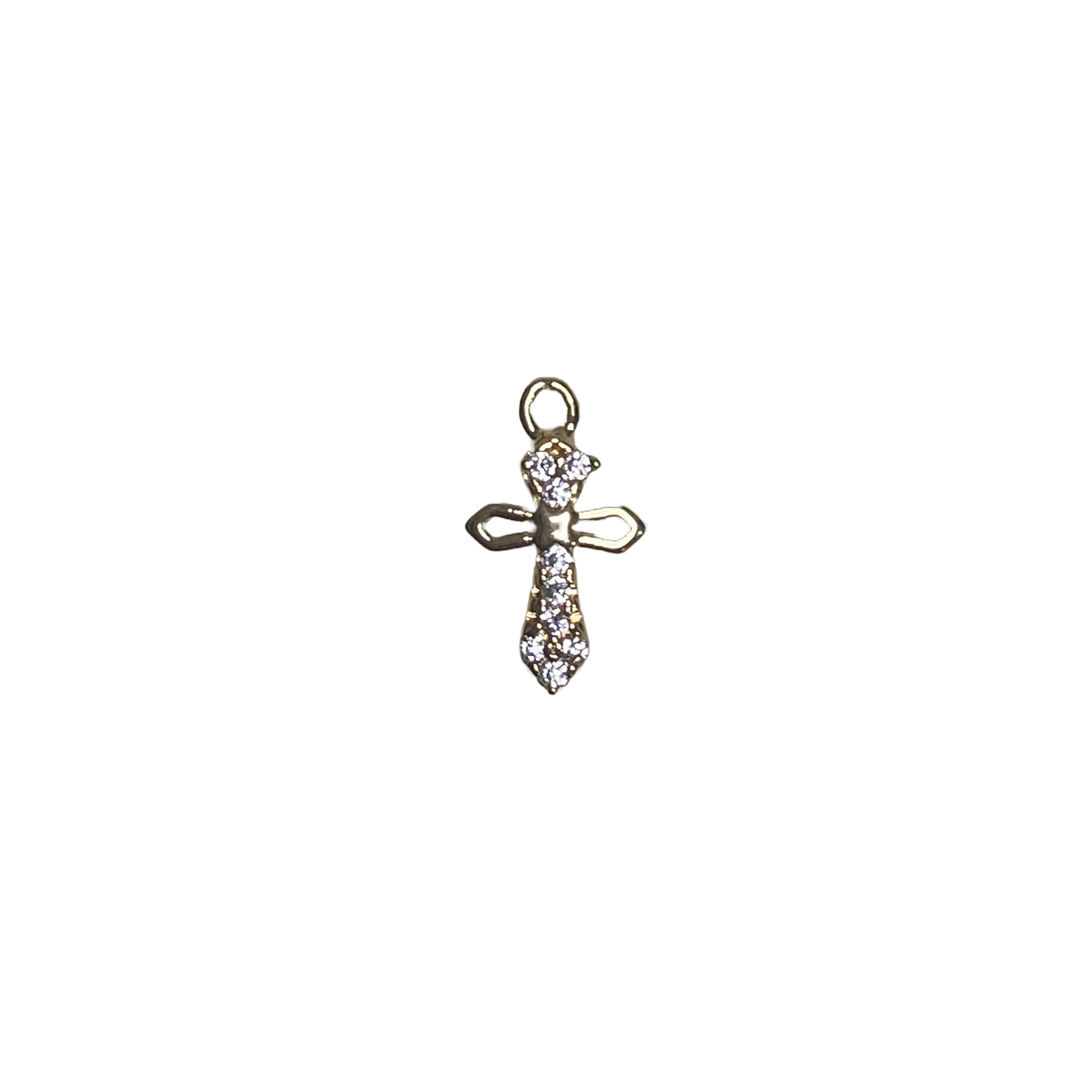 LUXE DIAMANTÉ CROSS CHARM