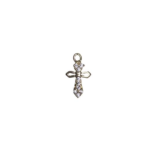 LUXE DIAMANTÉ CROSS CHARM