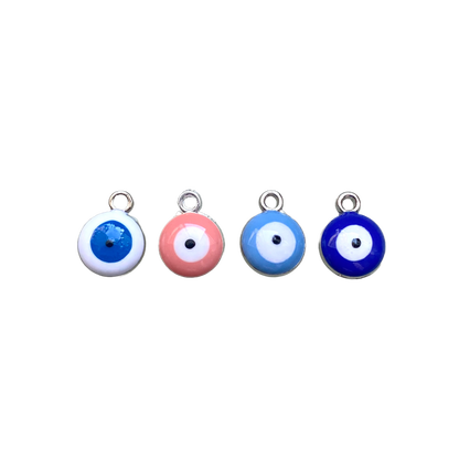EVIL EYE CHARM SILVER