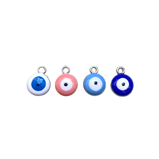 EVIL EYE CHARM SILVER